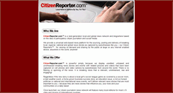 Desktop Screenshot of citizenreporter.com